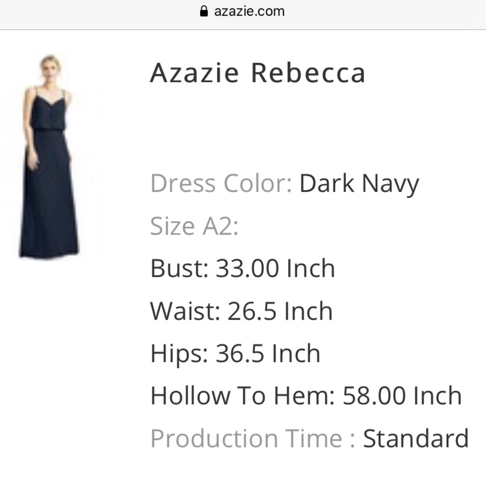 Azazie bridesmaid dress